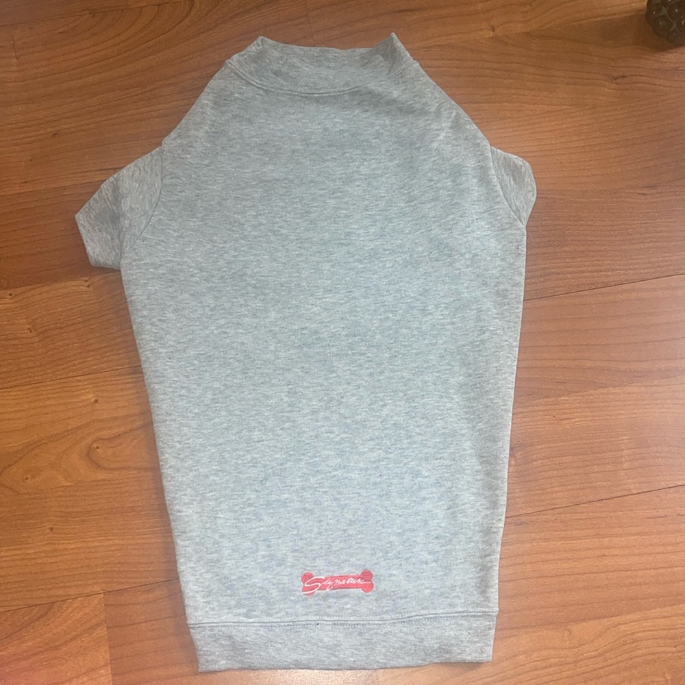 Gray Sweatshirt for Dogs